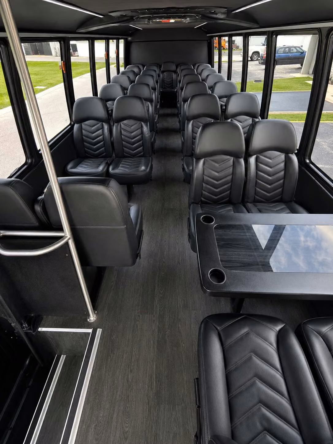 20 passenger minibus interior