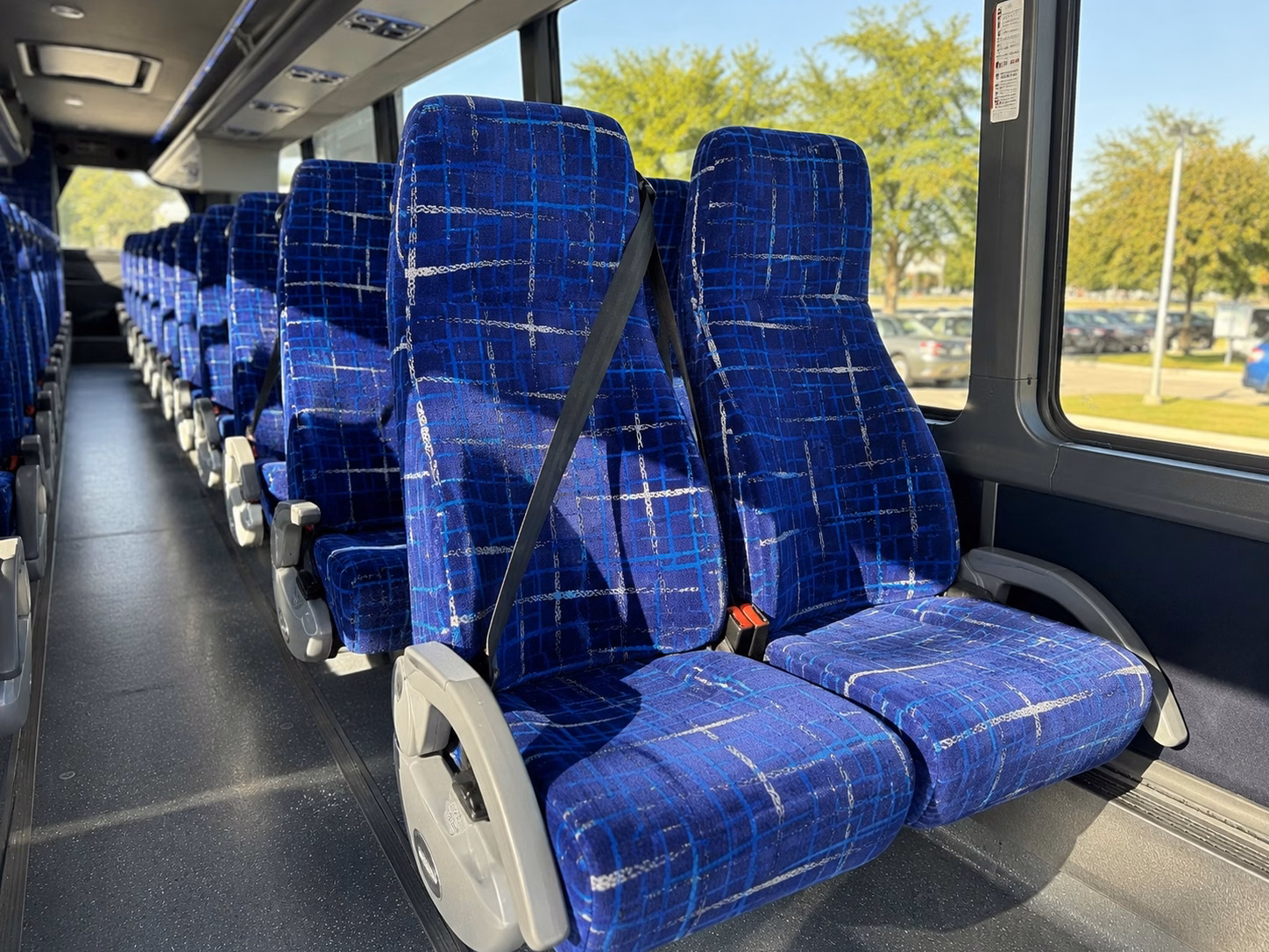 college high school sports team bus rentals in independence