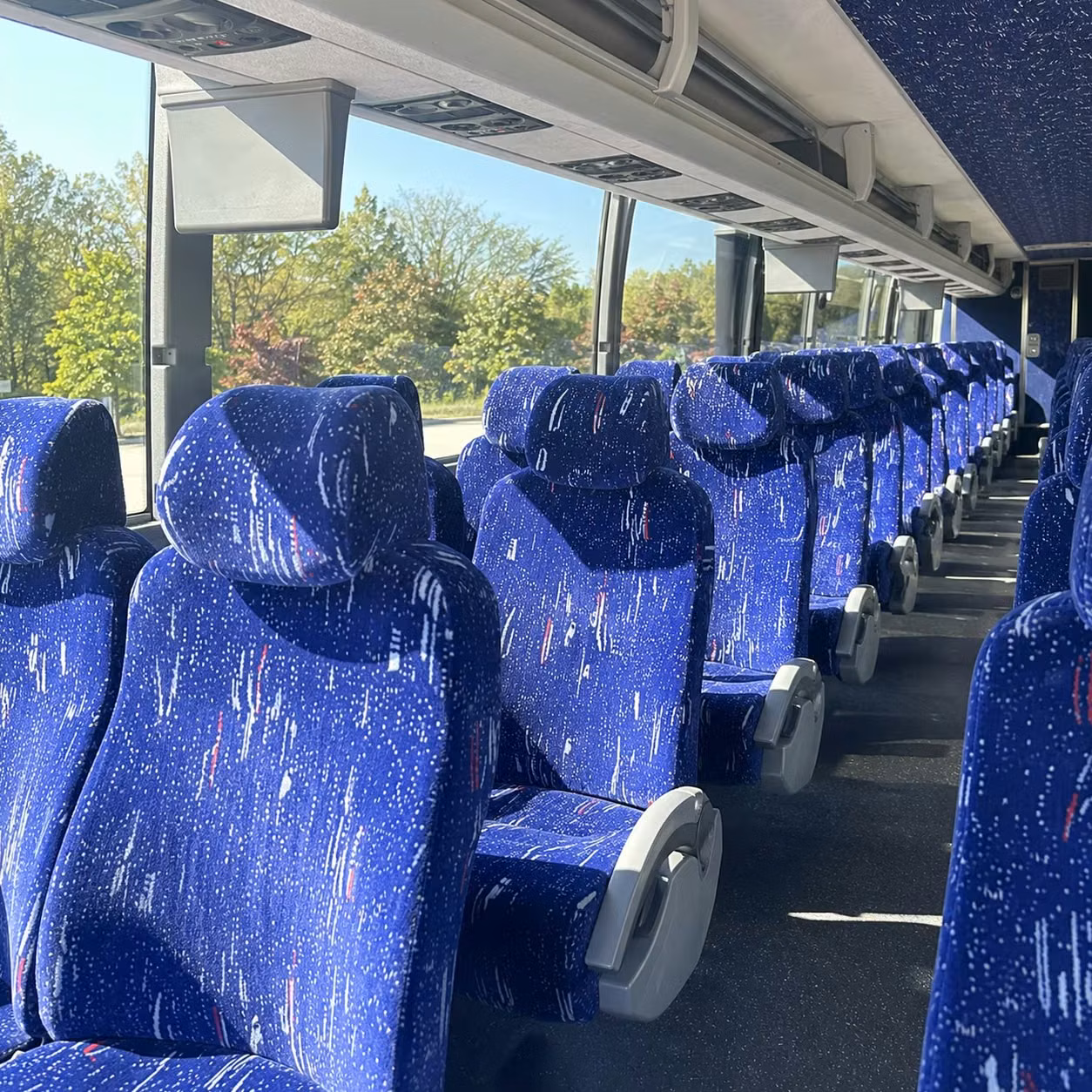 independence charter bus interior gallery
