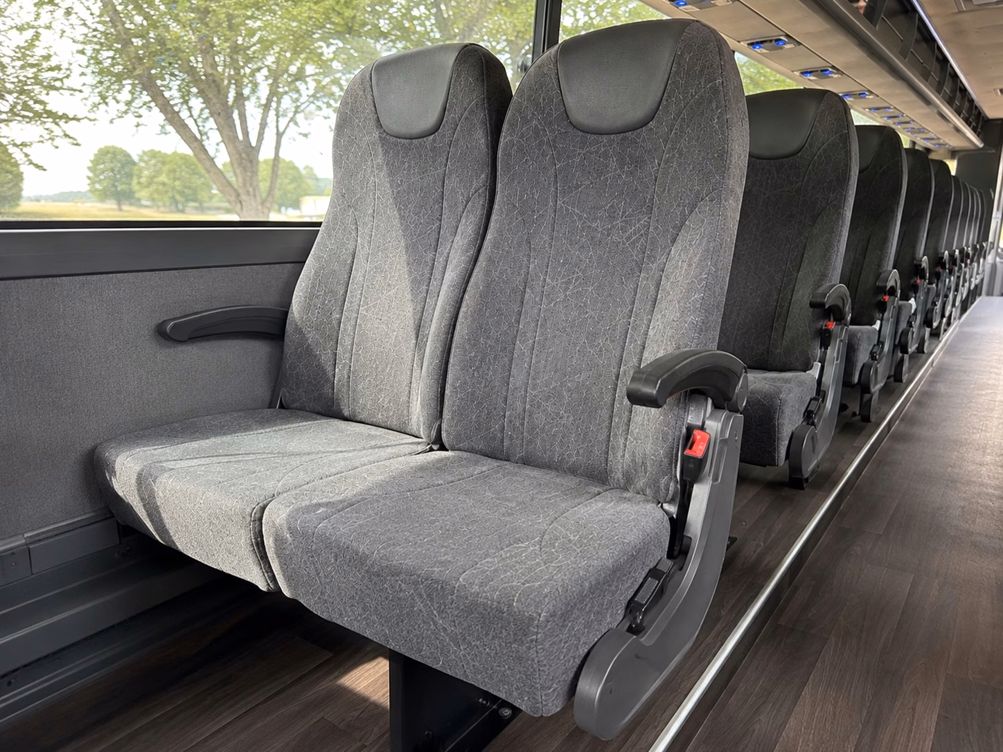 keep your wedding day timeline on track with a dedicated bridal party bus